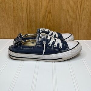 Converse Sneakers Shoreline Slip Cinched Back Thrashed